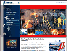 Tablet Screenshot of frogswitch.com